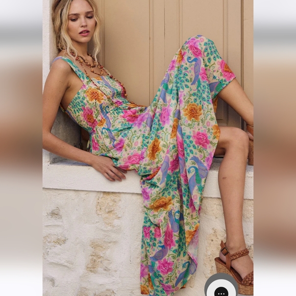 **1 Left!! Med**Spell Boheme Strappy Maxi Dress - Picture 3 of 16